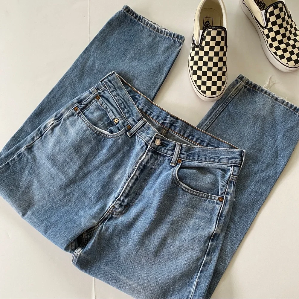LEVI’S 550 Mens Dad Jeans Size 34x30 Medium light wash